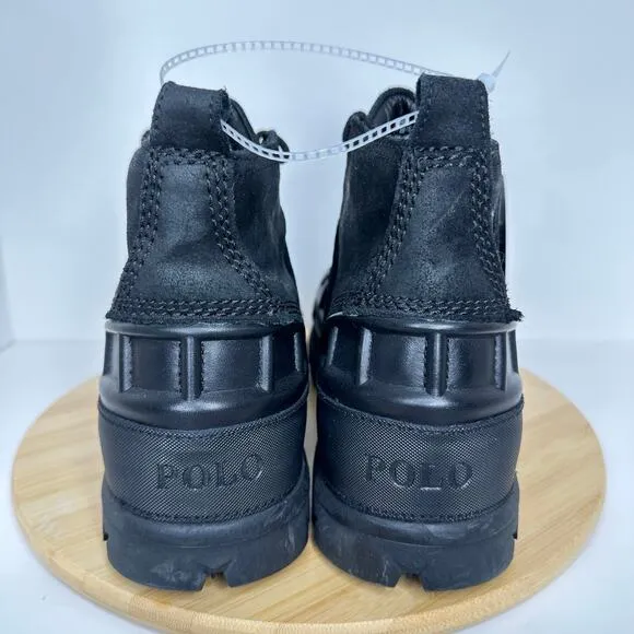 Polo Ralph Lauren Oslo Low Boot Waterproof Suede Leather Mens 11 NEW $198