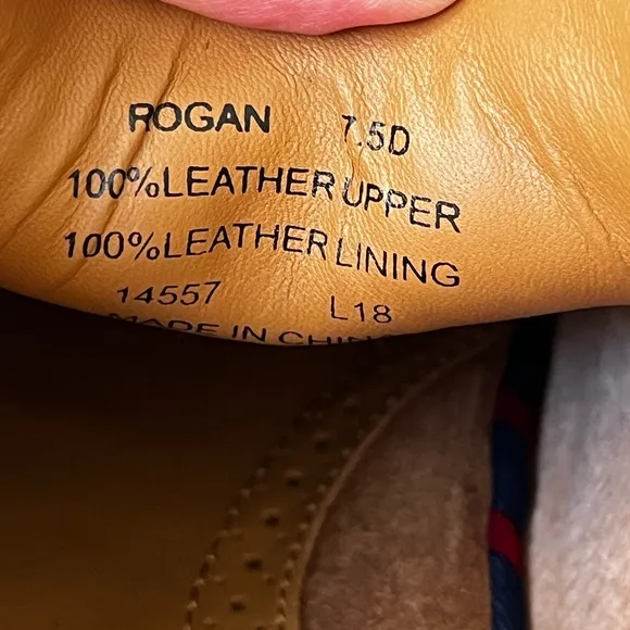 Polo Ralph Lauren Rhett Wingtip Snuff Suede Leather Shoes 7.5 D new…