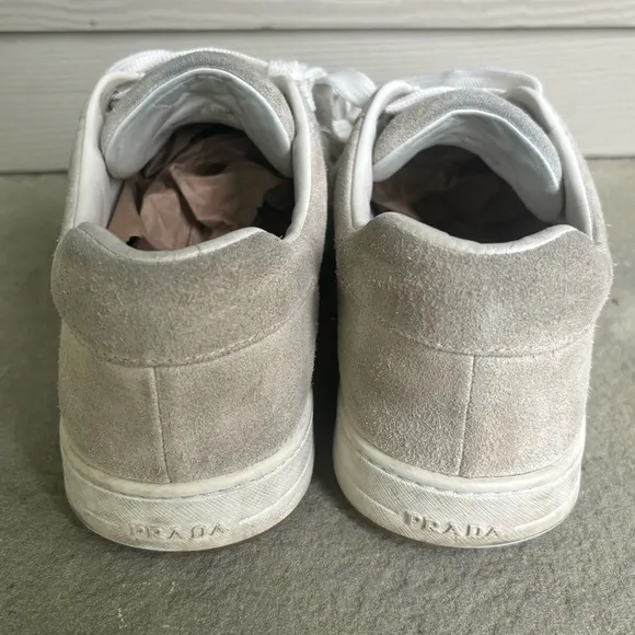 PRADA Milano Suede Sneakers