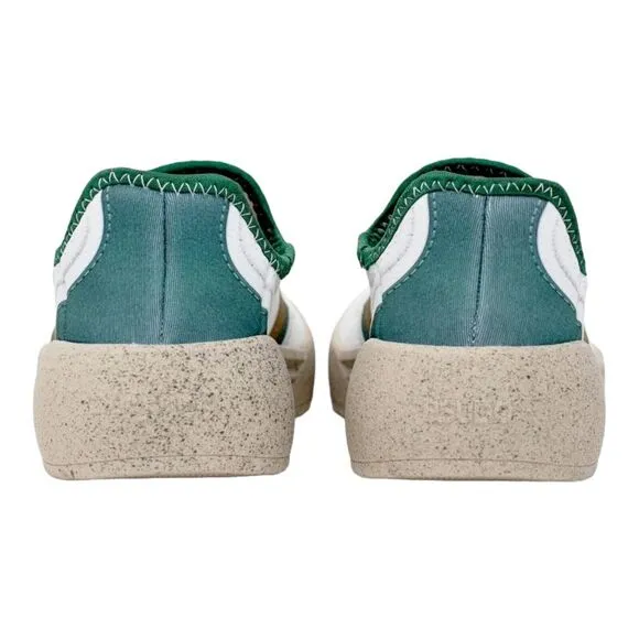 Psudo Shoes Womens 8 Cambridge Green SlipOn Sneaker Casual Lace Free Made in USA