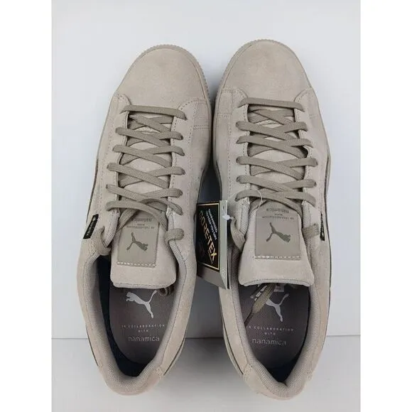PUMA 385875-02 Sude  Gtx Nanamica Suede Sneakers Men's US 10.5  Beige New Box