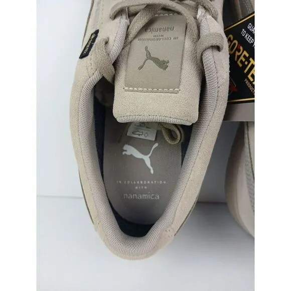 PUMA 385875-02 Sude  Gtx Nanamica Suede Sneakers Men's US 10.5  Beige New Box