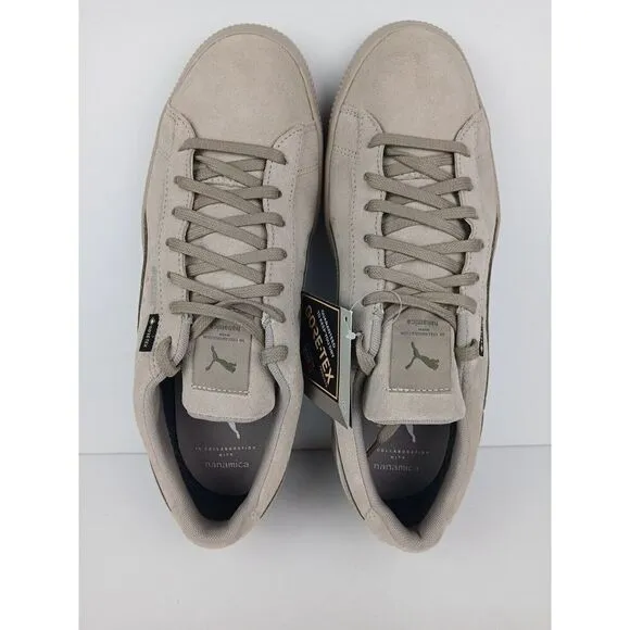 PUMA 385875-02 Sude  Gtx Nanamica Suede Sneakers Men's US 10.5  Beige New Box