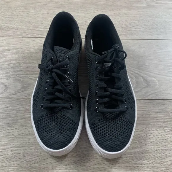 PUMA BASKET CLASSIC EVOKNIT BLACK SNEAKERS