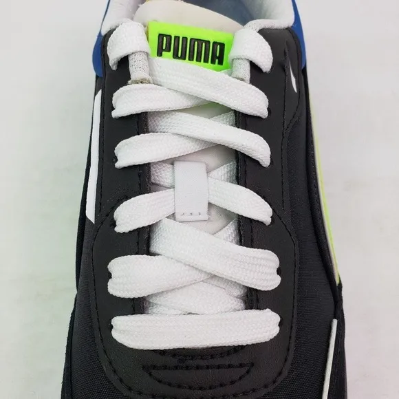 Puma City Rider Electric Jr Youth Sz 5.5 Womens Sz 7 Black Lifestyle Shoes