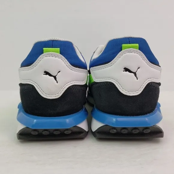 Puma City Rider Electric Jr Youth Sz 5.5 Womens Sz 7 Black Lifestyle Shoes