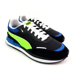 Puma City Rider Electric Jr Youth Sz 5.5 Womens Sz 7 Black Lifestyle Shoes