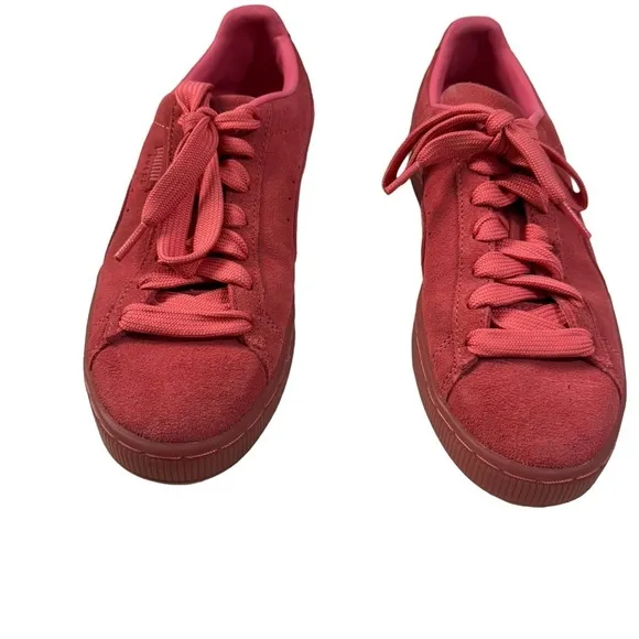 Puma Coral Suede Classic Mono Iced Sneakers US 9