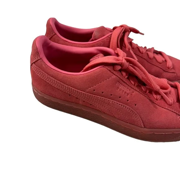 Puma Coral Suede Classic Mono Iced Sneakers US 9