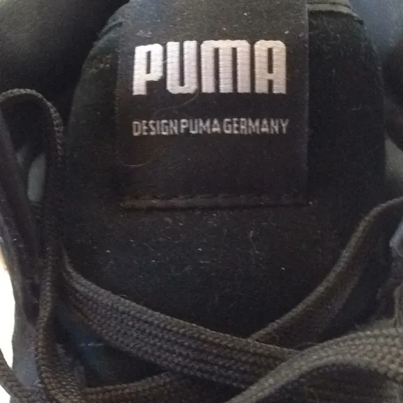 Puma Ralph Sampson Black Faux Leopard Mid Sneaker