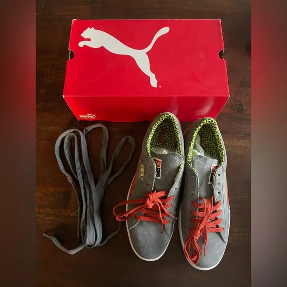 Puma Rare Retro Suede 90s Sneakers Shoes Size 13