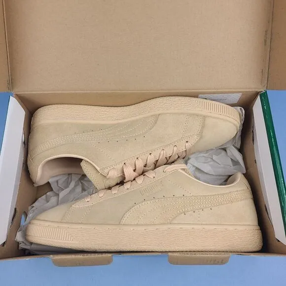 Puma Sneakers GS Kids Size 6.5 Suede Classic Tonal Jr Natural Vachetta 365757-02