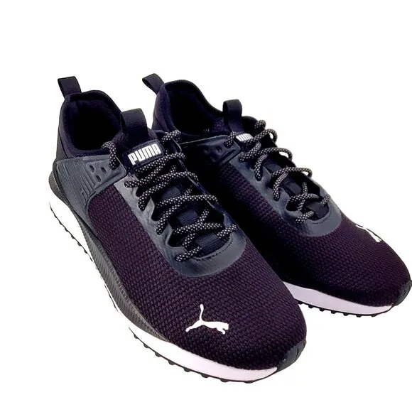 PUMA Sneakers Men's 10 PC Runner Activewear Shoes Breathable Athletic Black
