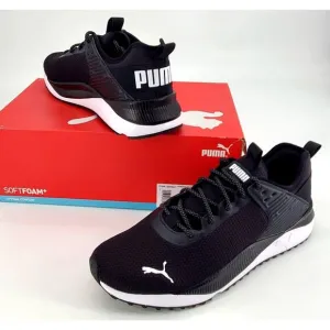 PUMA Sneakers Men's 10 PC Runner Activewear Shoes Breathable Athletic Black