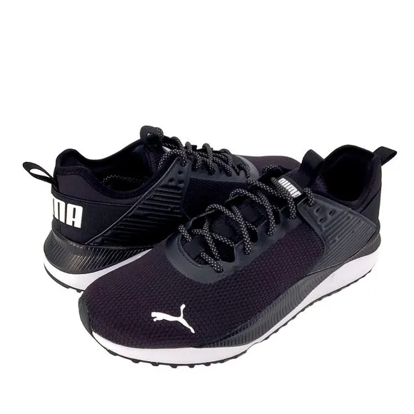 PUMA Sneakers Men's 10 PC Runner Activewear Shoes Breathable Athletic Black