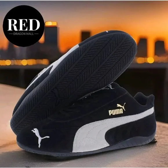Puma Speedcat LS Black Sneakers Shoes 380173-01 - Men's Size 11.5