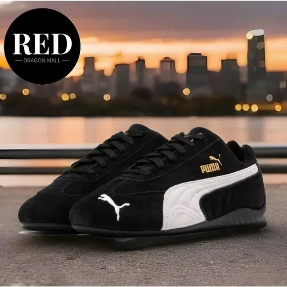 Puma Speedcat LS Black Sneakers Shoes 380173-01 - Men's Size 11.5