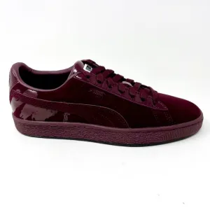 Puma Suede Classic x Mac Sin Lipstick Port Royale Womens Shoes 368015 01