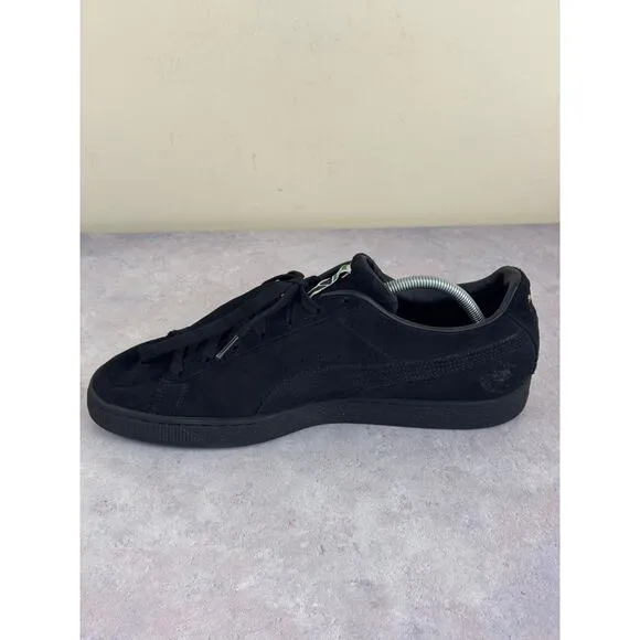 Puma Suede Classic XXI Sneakers Men's 13 Triple Black Athletic Shoes 374915-12