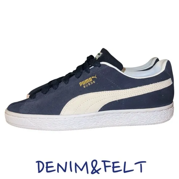 PUMA Suede Classic XXI Sneakers/Shoes | Color: Peacoat-Puma White | NEW/NWOT!!🔥