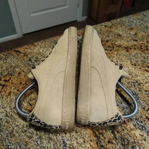 Puma Suede Wild Ctr Board Brown Athletic Shoes Sneakers 368308-01 Women's Sz 8.5