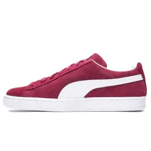 PUMA Suede XL sneakers in burgundy and white Size 11.5