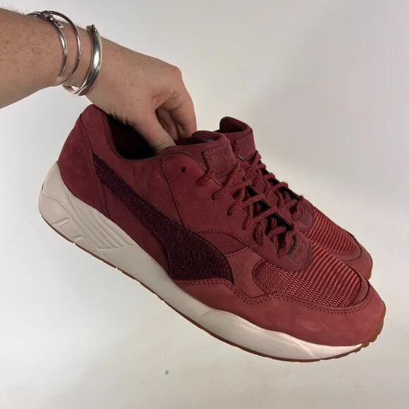 Puma x BWGH storm pulse mens size 11 red white athletic sneakers shoes