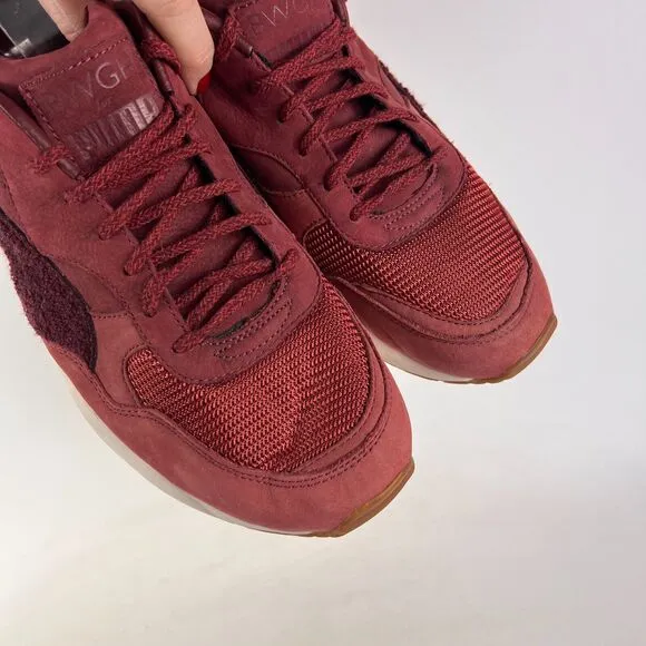 Puma x BWGH storm pulse mens size 11 red white athletic sneakers shoes
