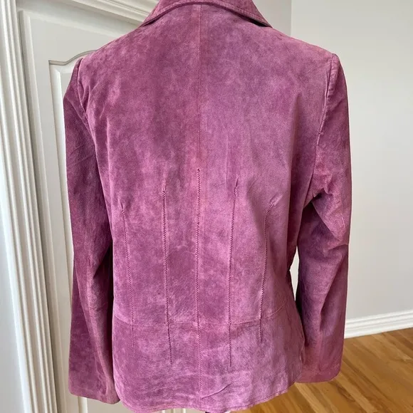 Pursuits ltd suede leather jacket blazer in a size large gorgeous color