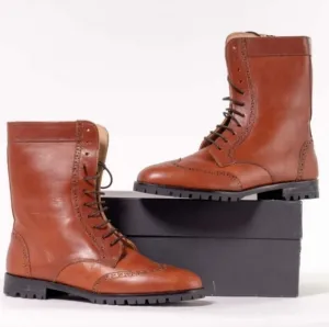 Quero handmade Spanish Leather boots