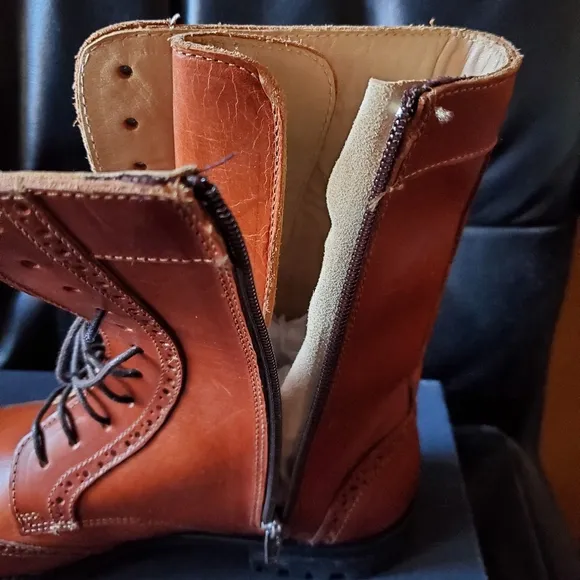 Quero handmade Spanish Leather boots
