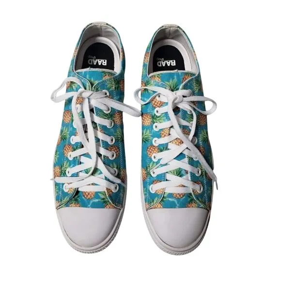 RAAD Shop PINEAPPLE EXPRESS Mens 8.5 / Womens 10 Low Top Sneakers New w/o Tag