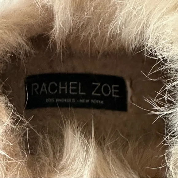 Rachel Zoe Boe Suede/ Fur Sneakers