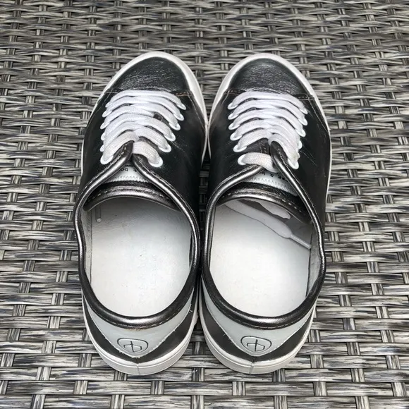 Rag &amp; Bone Leather Lace Up Low Top Sneakers 37EU NEW
