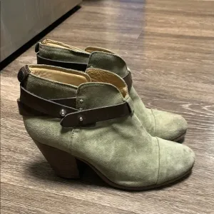 Rag &amp; Bone Suede Ankle Boots