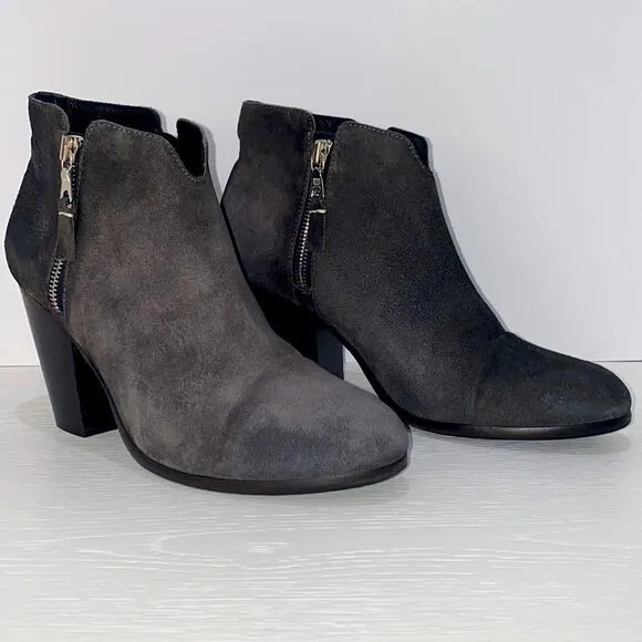 Rag &amp; Bone Margot Black Suede Ankle Boots