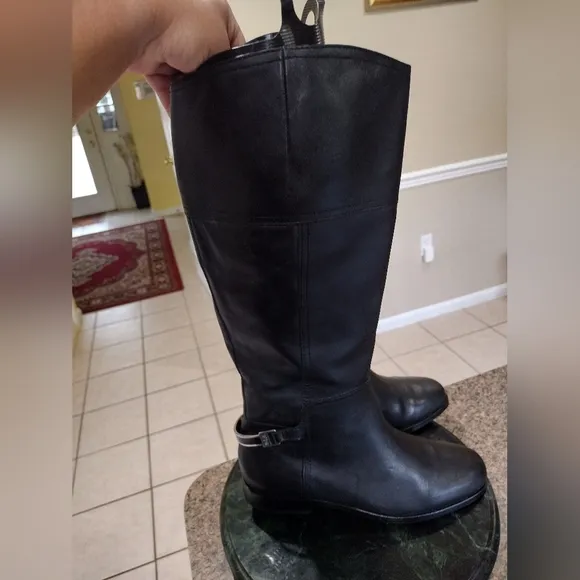 Ralph Lauren Berna Leather boots