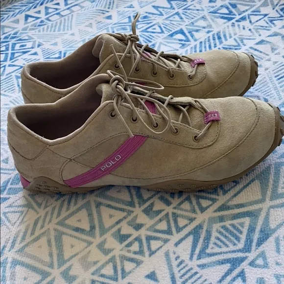 Ralph Lauren Suede Sneakers