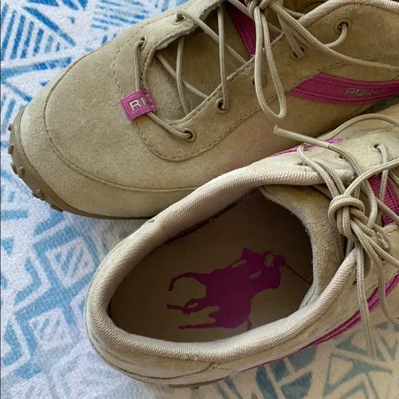 Ralph Lauren Suede Sneakers