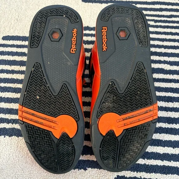 RARE Reebok Pump Omni Lite 'Pumpkin Glow In the Dark' Basketball Sneakers