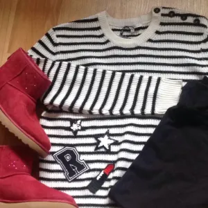 Rebecca Minkoff prim stripe sweater