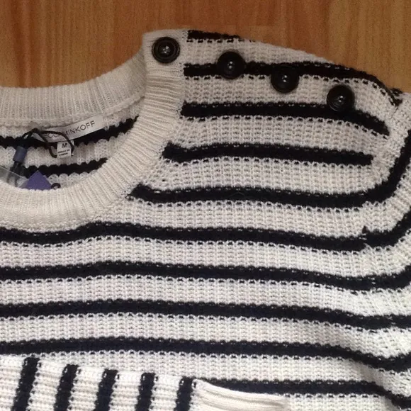 Rebecca Minkoff prim stripe sweater