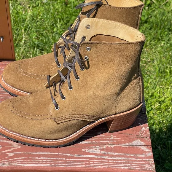 RED WING Clara Women Boots Suede Size 7 1/2 B