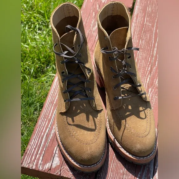 RED WING Clara Women Boots Suede Size 7 1/2 B