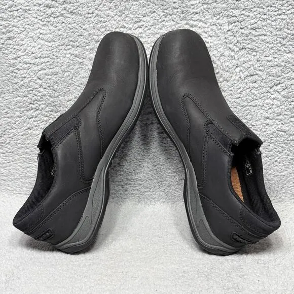 Red Wing Comfortpro Mens Size 12 Slip On Work Shoes Black Leather Safety Toe