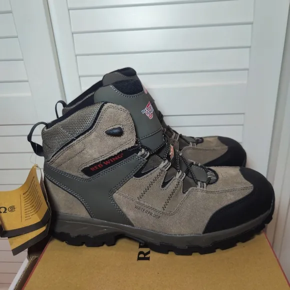 Red Wing TruHiker 6-inch Waterproof Safety Toe Hiker Boots 3561 Men's Size 12 D