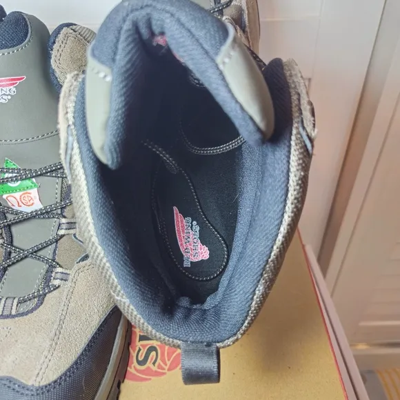 Red Wing TruHiker 6-inch Waterproof Safety Toe Hiker Boots 3561 Men's Size 12 D