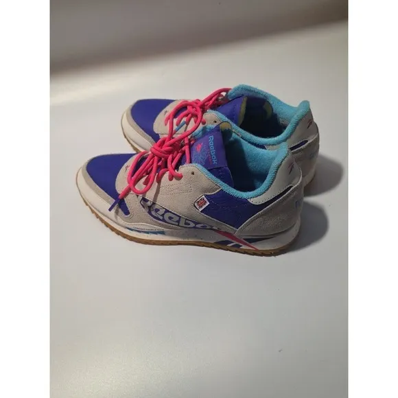 Reebok CL Classic Purple Gray Shoes -male Size 6.5 (DV7454)‎ concept sample 003