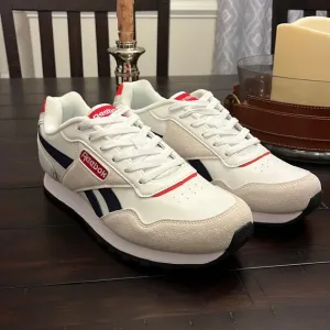 Reebok Classic Harman Run shoes sneakers New White red blue Men’s Sizes