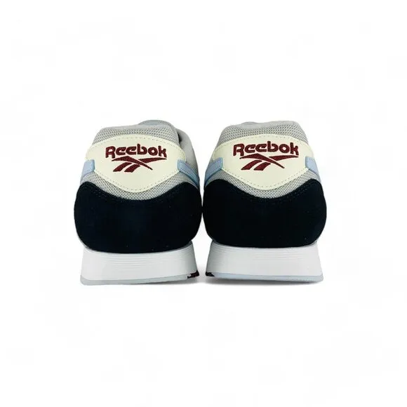 Reebok Classic Nylon Plus Sneakers Black Grey Men's Shoes Sneakers 100032744